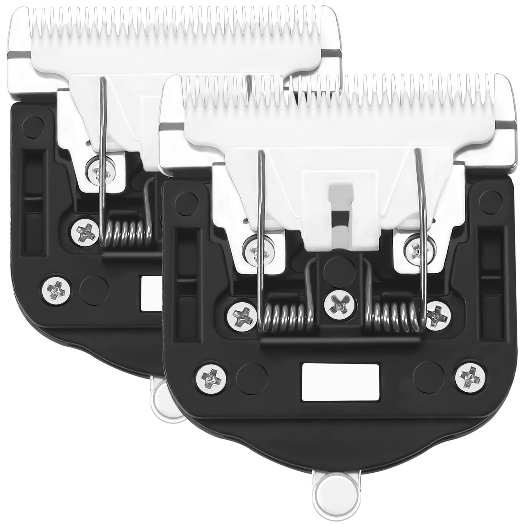 Makevivi 2 Pcs Replaceable Ceramic Blades Set Carpet Trimmer, Carpet Trimmer Common Use Clipper Blade, For Carpet Clippers,Tufti