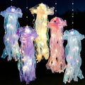 5 Pcs Jellyfish Decor Jellyfish Lanterns Lamp Hanging Jelly Fish Decoration for Mermaid Theme Party Under The Sea Party Birthday