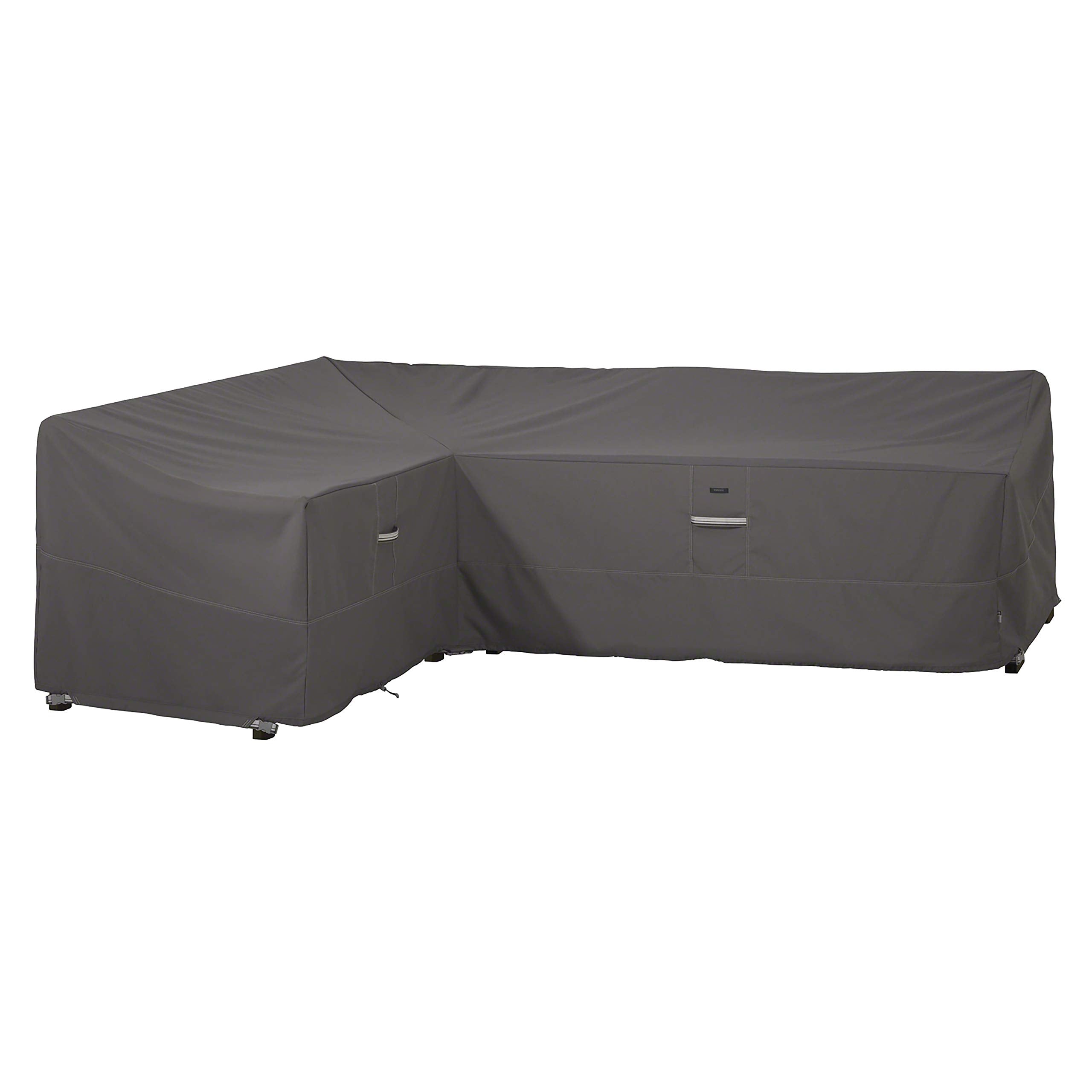Classic Accessories Ravenna Water-Resistant 104 Inch Patio Left Facing Sectional Lounge Set Cover, Patio Furniture Covers