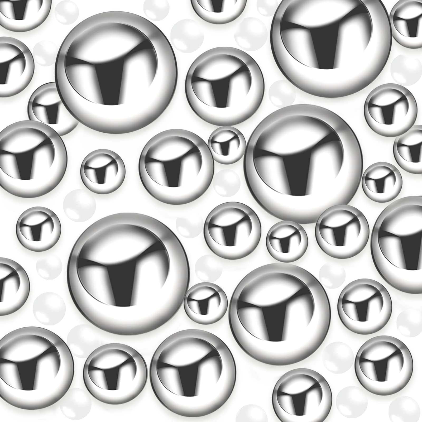 YUXIYAN 50Pieces Floating NO Hole Pearls Beads for Vases and 500 PCS Water Beads,Vase Fillers for Home Decor,Makeup Brush Beads,