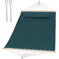 SUNCREAT Hammocks Replacement Hammock for Stand, 475 lbs Capacity, Two Person Patio Hammock for Outside, Dark Green