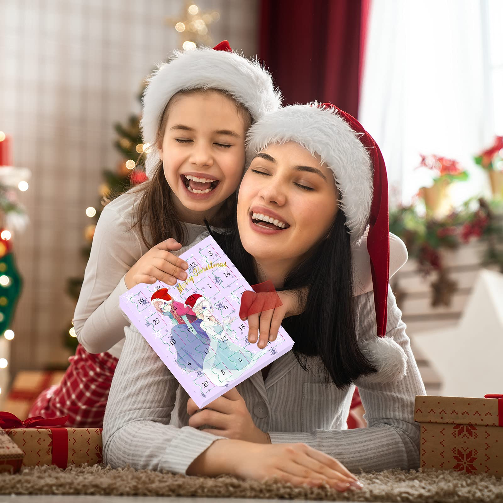 Christmas Advent Calendar 2024 For Girls And Boys With 24 Days Unique Gift Blind Box Diy Creative Charm Pendant Bracelet Daughte