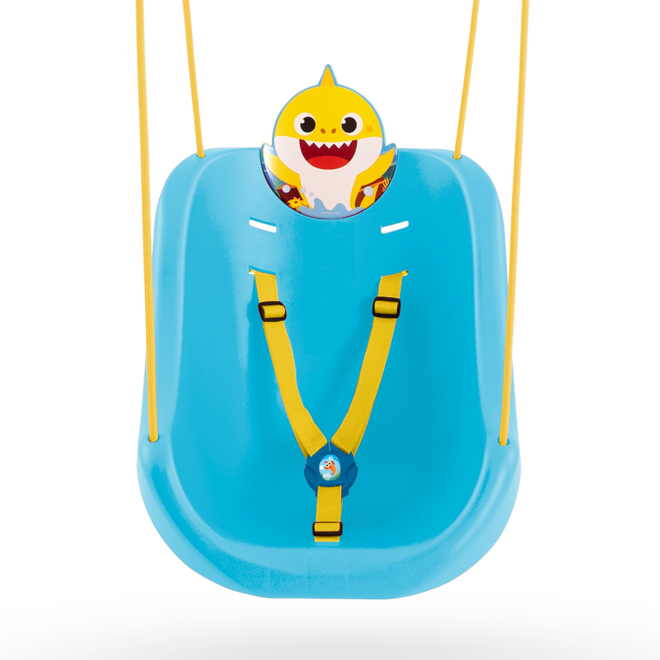 CoComelon 2-in-1 Outdoor Swing by Delta Children - for Babies and Toddlers - Full Bucket Seat