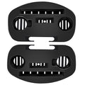 Hanperal Zero Gravity Chair Tray, 2 Pack Upgraded Version Cup Holder For Zero Gravity Chair, Utility Clip-On Chair Table/Tray For Iphone/Ipad/Tea Cup/Books -Black…