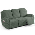 Taococo Recliner Sofa Covers Stretch Reclining Couch Cover, Jacquard Recliner Couch Cover For 3 Seat Furniture Protector Sofa Sl