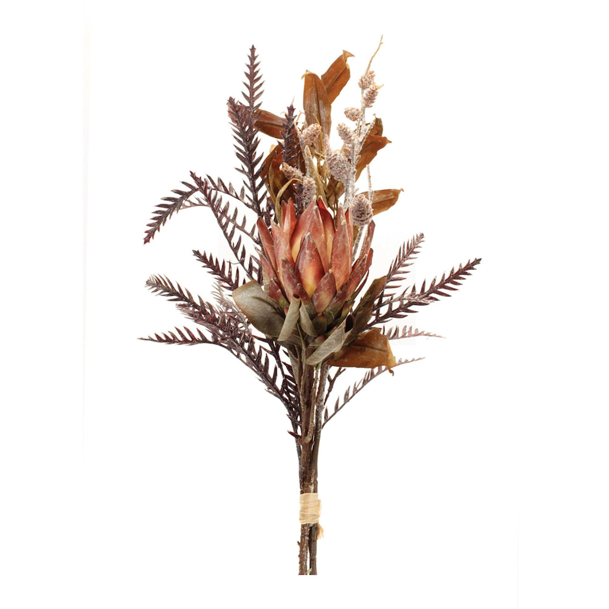 Fall Harvest Mixed Protea Artificial Bundle Sprays - 33' - Set of 6