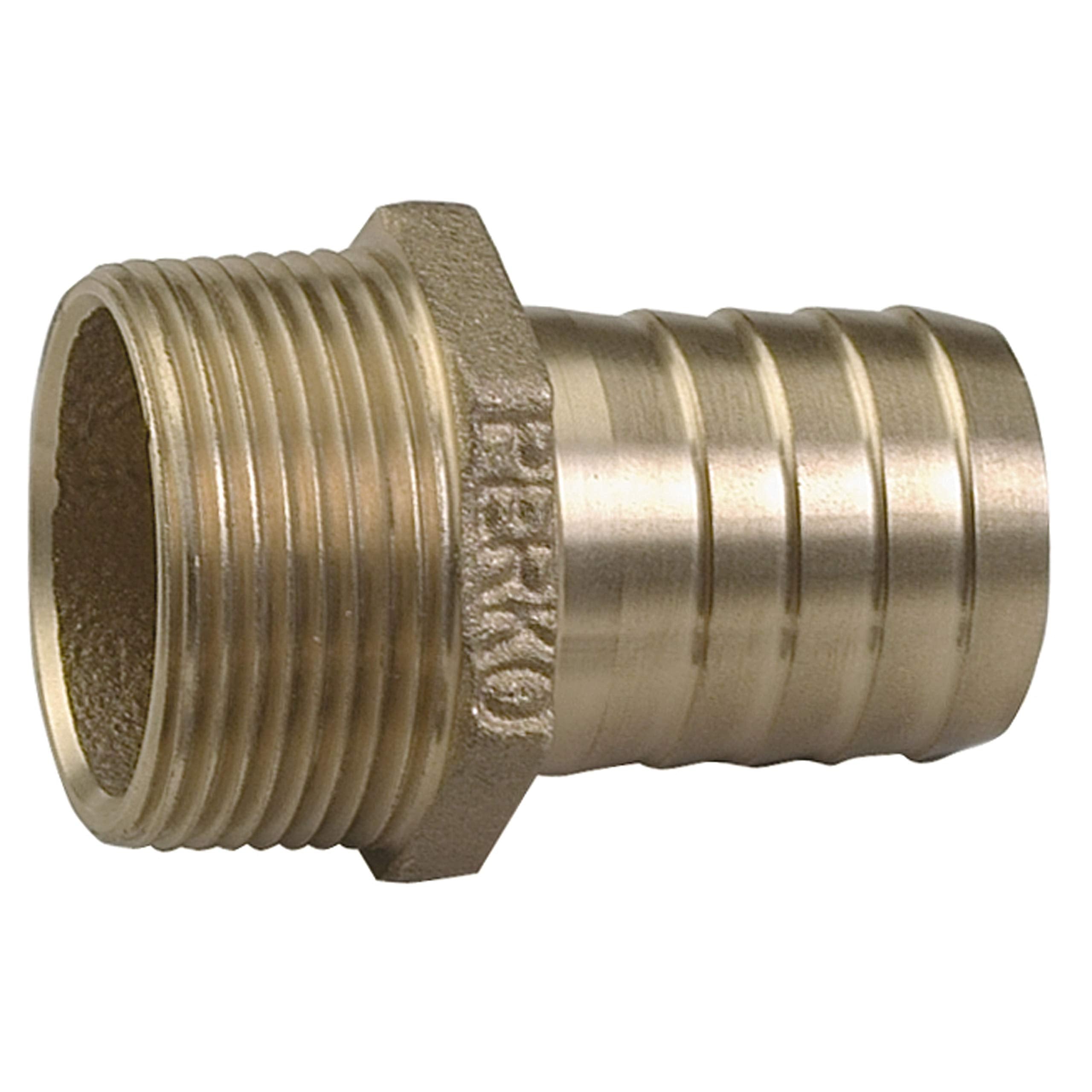 Perko 3/4' Pipe To Hose Adapter Straight Bronze Made In The Usa