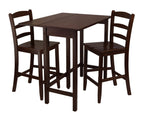 Winsome Wood Round Glass Coffee Table