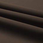 Dualife Coffee Color Brown Blackout Curtain Panels 52 Inch Width 45 Inch Length Thermal Insulated Room Darkening Solid Window Dr