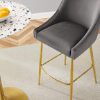 Modway Discern 1, Bar Stool - Pack of 1, Grey