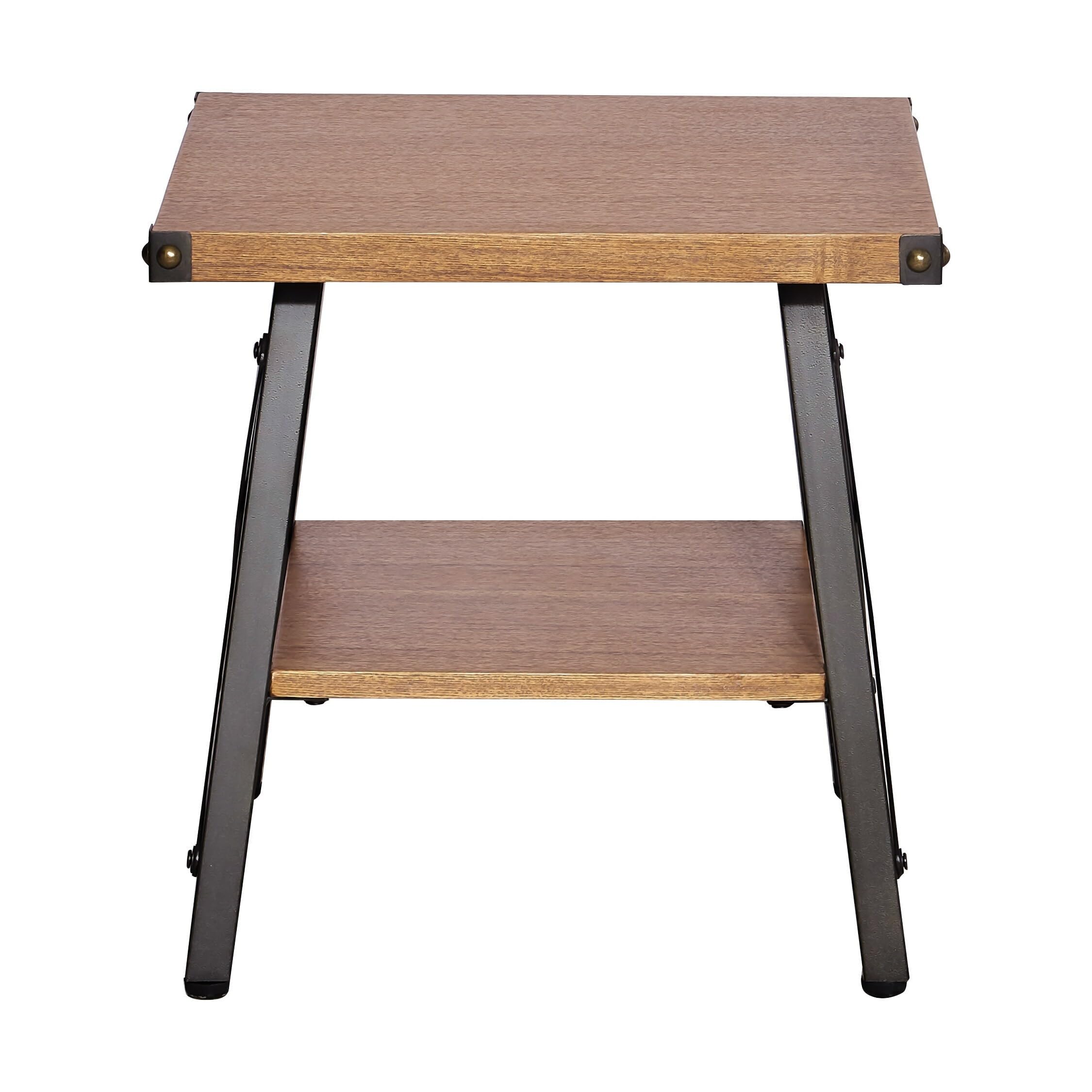 International Caravan Hamburg Contemporary Laredo End Table