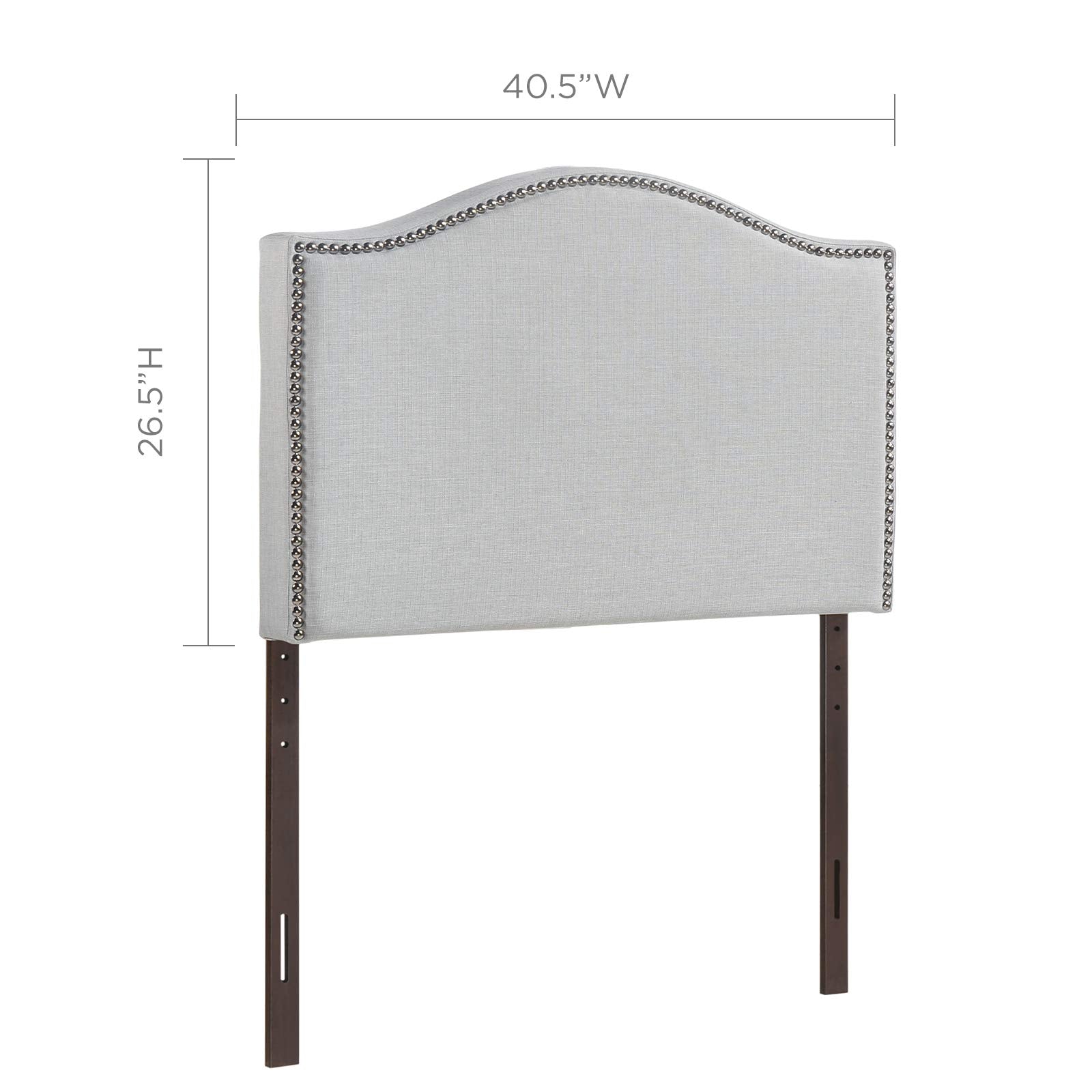 Modway Curl Linen Fabric Upholstered King Headboard - Thumbnail 4
