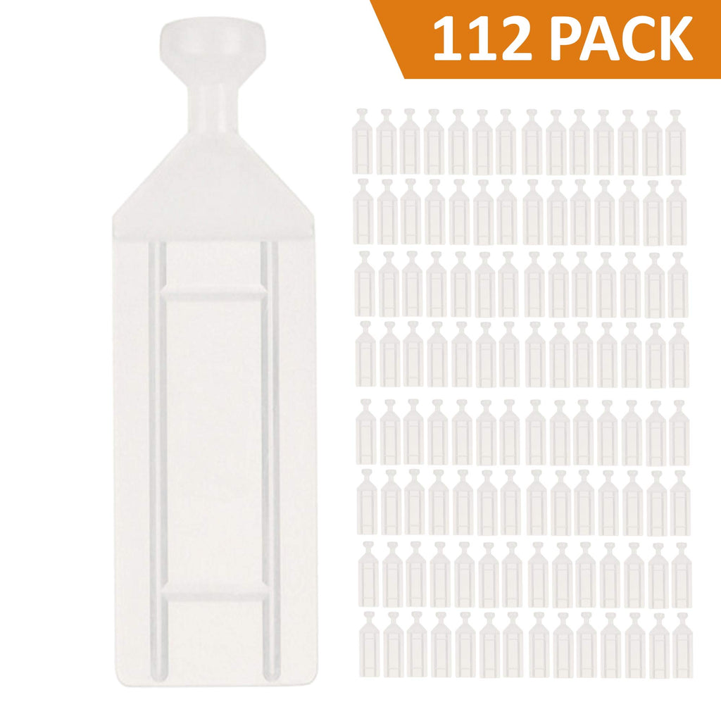 Dmse Wholesale Natural Nylon Sew In Tailslides Tail Slides Curtain Carriers Glides Sliders Slide, Rollers Tracks (112 Pack)