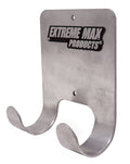 Extreme Max 5001.6074 Aluminum Whisk/Angle Broom Hanger Holder for Enclosed Trailer Shop Garage Storage,Silver
