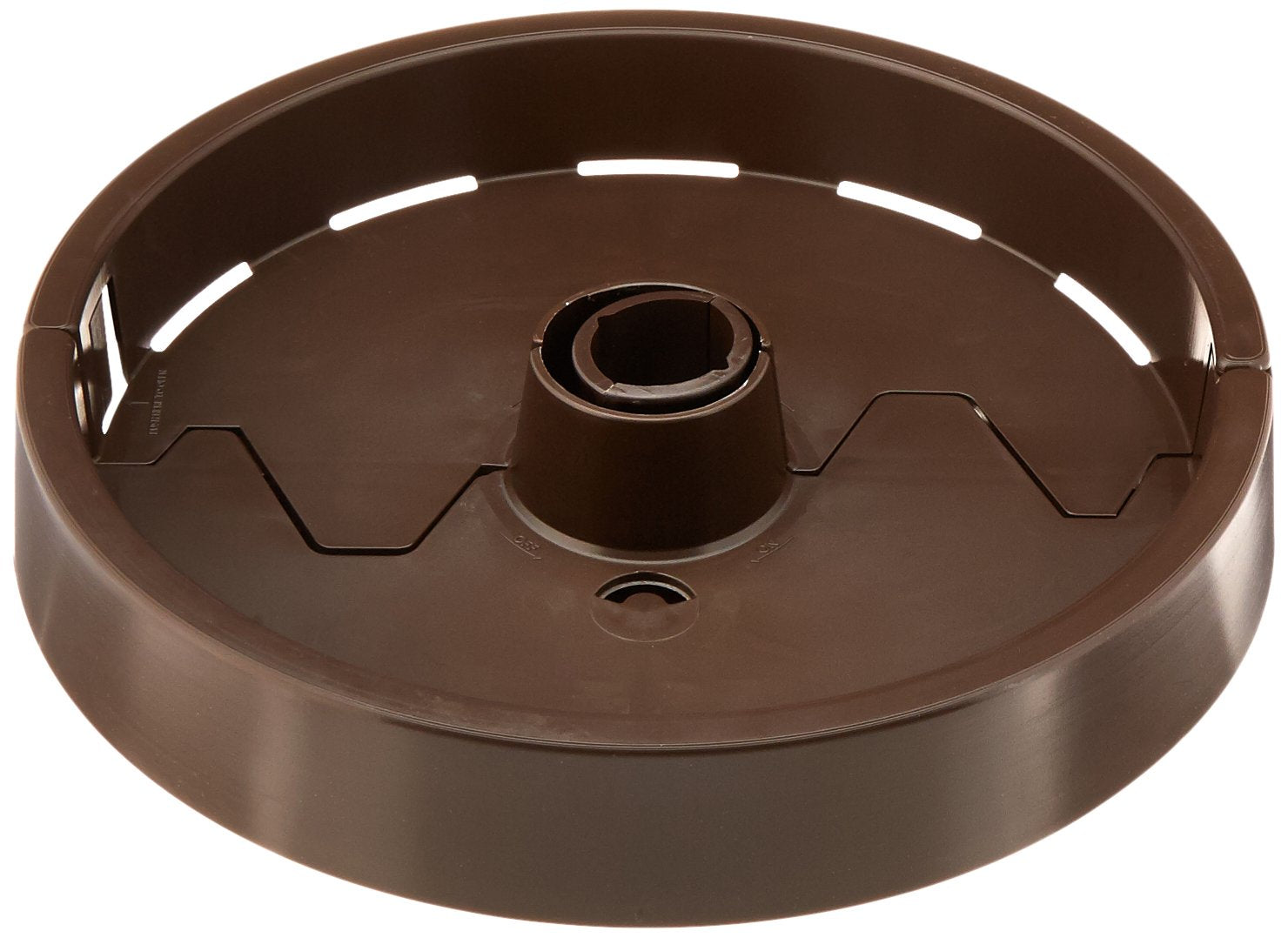 Upshelf Detachable Umbrella Pole Shelf, Brown