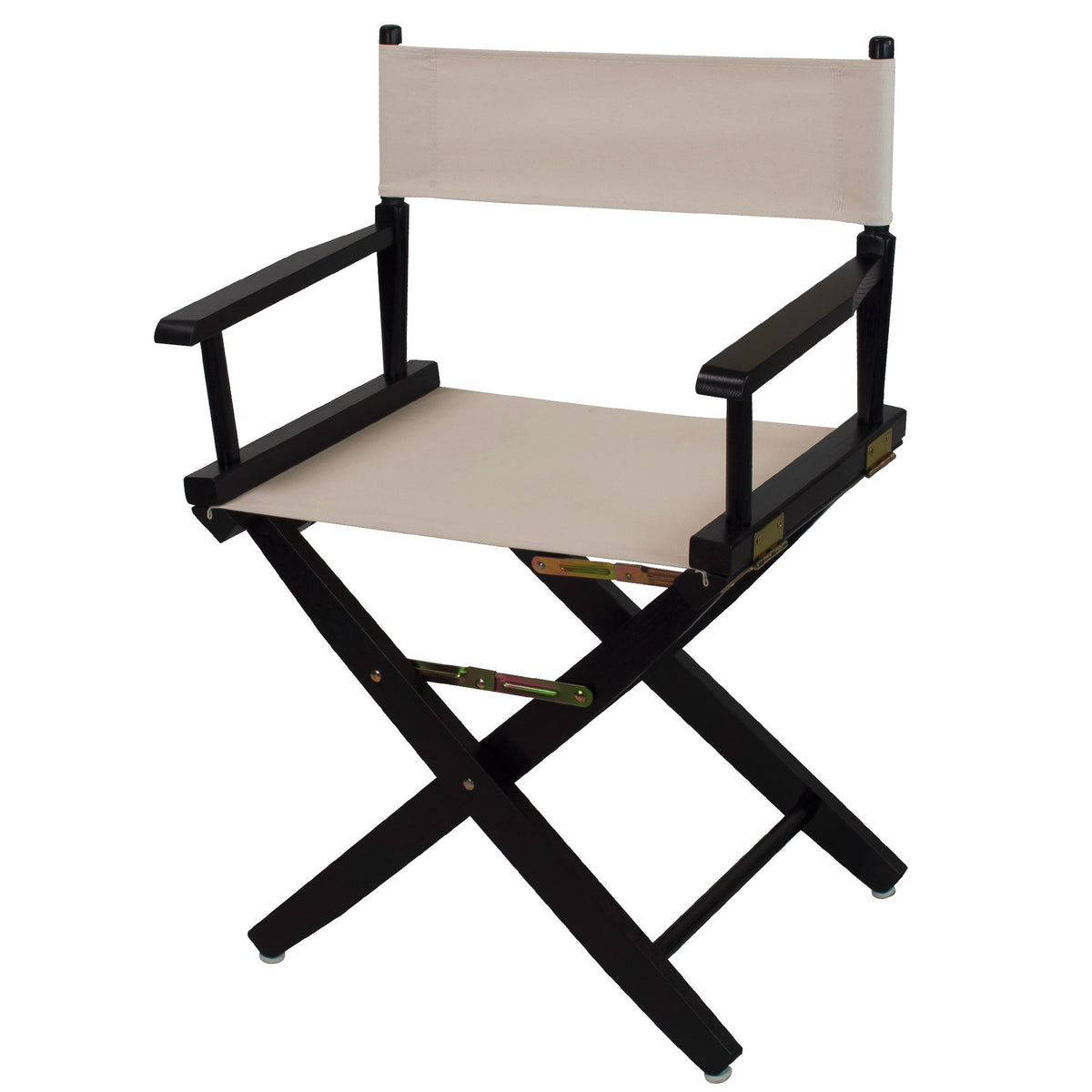 American Trails Extra-Wide Premium 18&quot; Director's Chair Black Frame with Natural Canvas