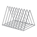 Skywin Record Vinyl Storage Rack Triangle - 2 Pack Vinyl Record Holder Stand Holds Up to 60 Albums - Space Saving Vinyl Rack Let