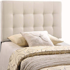 Modway Lily Twin Upholstered Fabric Headboard - Ivory