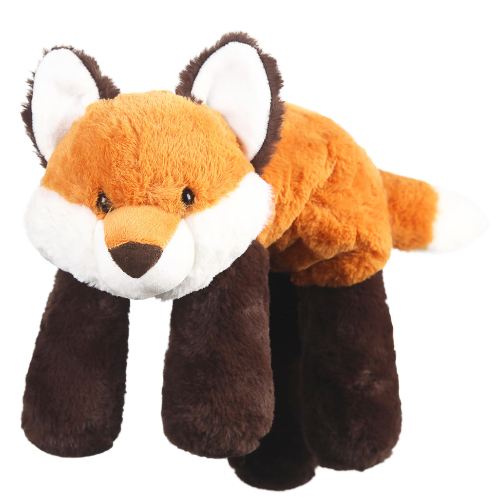 ARELUX Soft Red Fox Stuffed Animals:22in Fox Plush Cute Cuddly Body Pillow Hug Sleeping Fluffy Wild Animal Toys Bed Decor Plushi