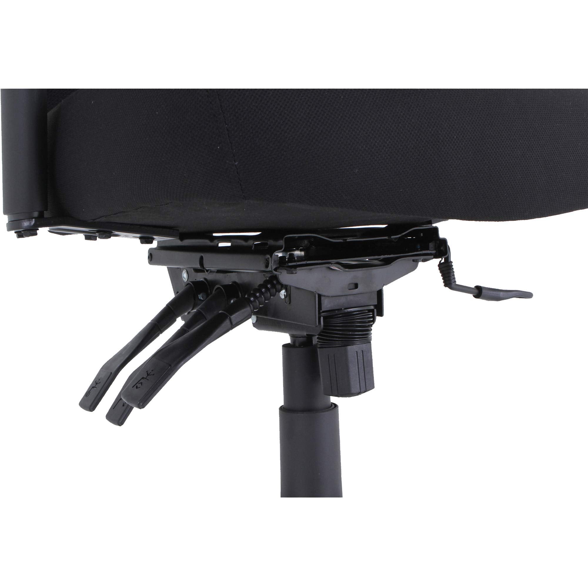 Lorell, LLR40210, Big & Tall Black Mesh Back Chair