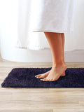 KOPA by Bianca Soft Cotton Anti Slip Bath Mat 1pc Medium (Benz) SolidPlum