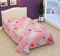 Kitch Deco Glace Cotton Single Bed Reversible Babies & Kids Comforter/Dohar/Quilt, 200 Gsm (60X90 Inches) (Candy)