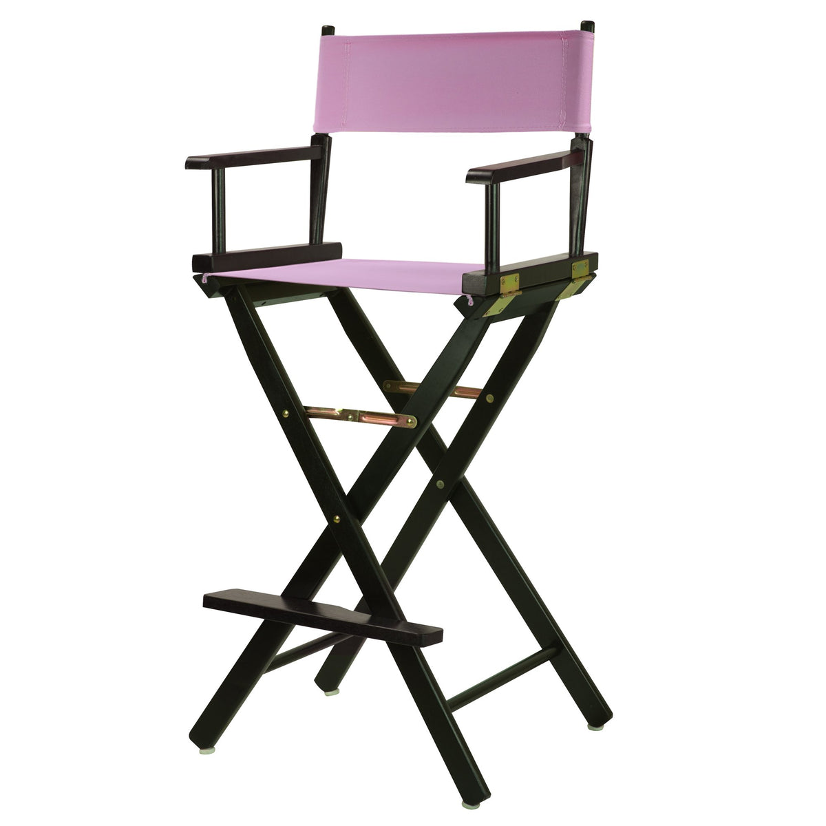 Casual Home 230-02/021-22 Director Chair 30&quot; - Bar Height BlackFrame/Pink Canvas