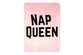 Just Funky Nap Queen Soft Throw Blanket | 45 X 60 Inch Cozy Lightweight Fleece Blanket