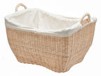 KOUBOO 1060053 Wicker Laundry Basket, Natural