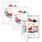 Orionstar 3 Pack Kids Art Frames, Kids Artwork Picture Frames Changeable, Front Opening Picture Display Frames, Holds 11.8X8.5 1
