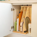 Upgraded Tray Dividers for Cabinets,15in Hx22in Dx12in W, Kitchen Cabinet Tray Divider for Pans, Lids, Pot And Pan, Cookie Sheet