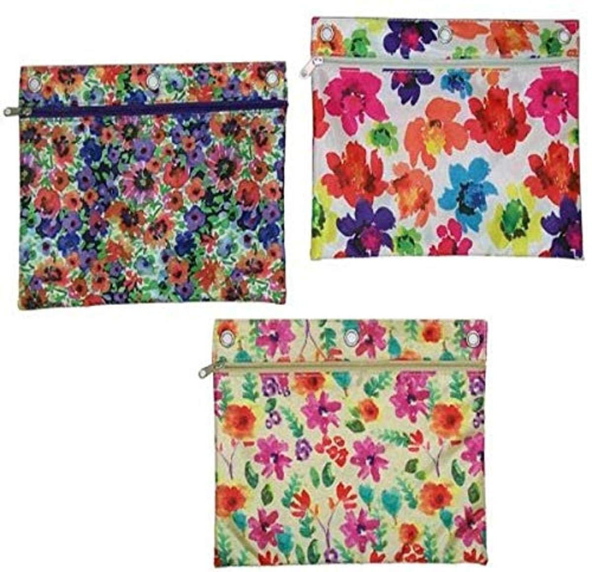 Inkology Watercolor Binder Pouch, Design May Vary, 1 Pouch Per Pack (436-3)