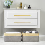 Thewarmhome Storage Basket For Organizing - 3 Pack 14X10X7 Inch Large Collapsible Storage Bin For Shelves, Fabric Storage Cubes