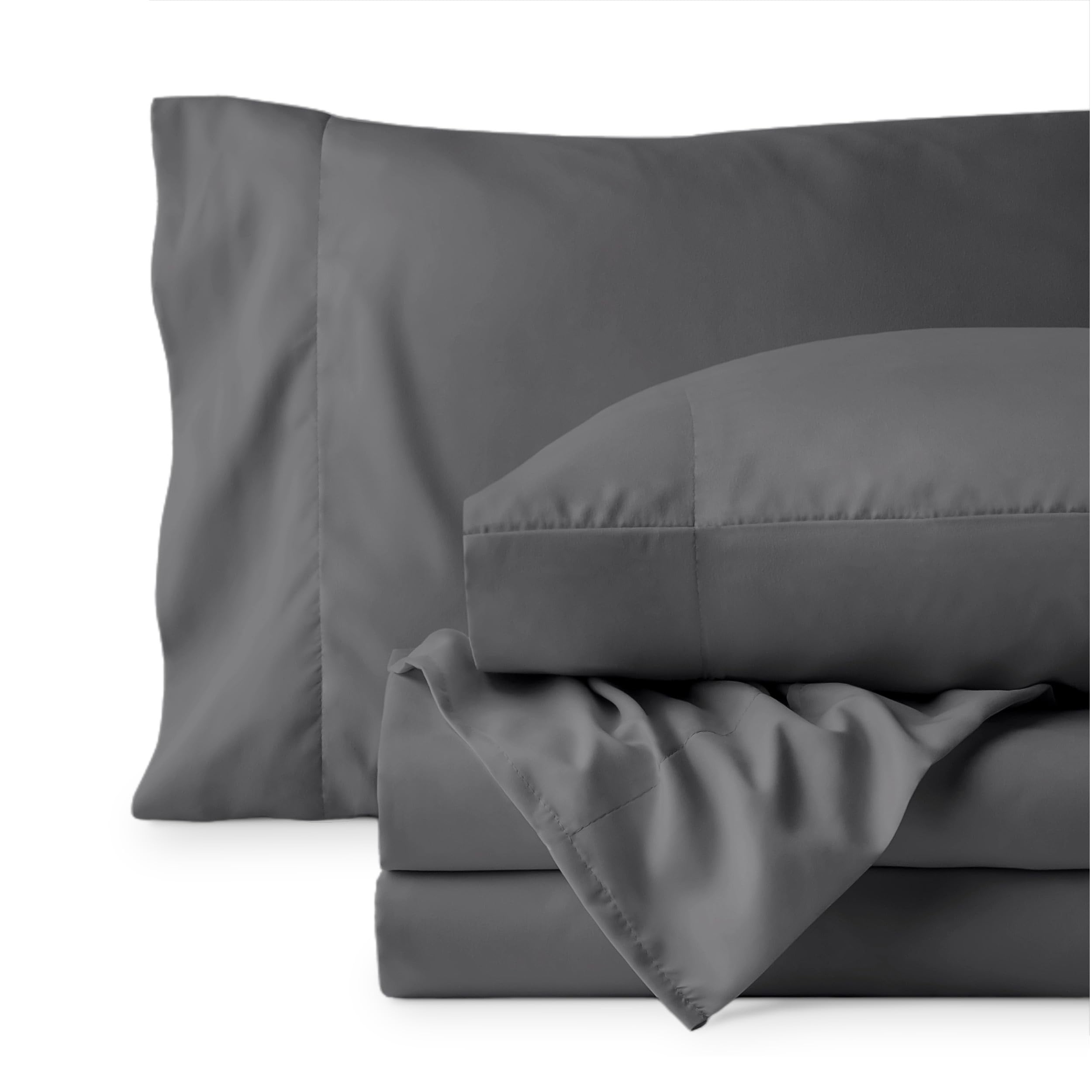 Ivy Union Full Size Sheet Set - Breathable & Cooling Sheets - Extra Soft, Easy-Fit Bed Sheets - Deep Pockets - Bedding Sheets &