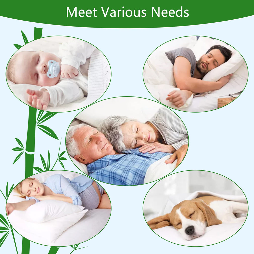 Goonik California King Mattress Protector, Breathable Bamboo Viscose Waterproof Cal King Mattress Pad Cover With 6-18 Inches Dee