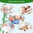 Goonik California King Mattress Protector, Breathable Bamboo Viscose Waterproof Cal King Mattress Pad Cover With 6-18 Inches Dee