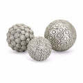 Imax Nahara Silver Balls-Set of Three
