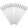 40 Pcs Metal Wire Alligator Clips, Long-Tailed Alligator Clamp Photo Clip Holder, Alligator Clips For Crafts, Diy Card, Photo, M