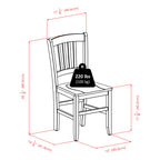 Winsome Madison Seating, Walnut Medium
