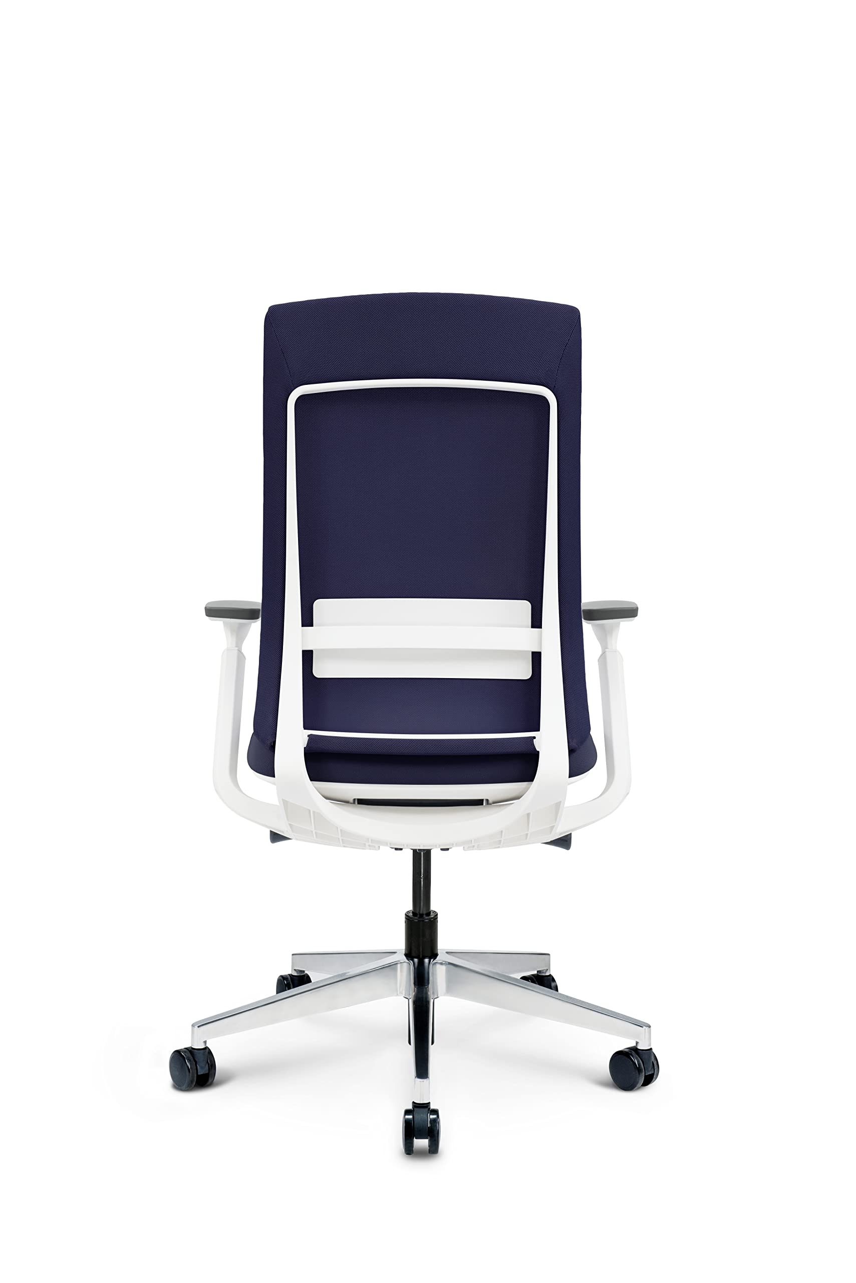 Elevate White With Blue Mesh