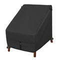 Porch Shield Patio Chair Covers - Waterproof Outdoor Lounge Deep Seat Single Lawn Chair Cover - 30W X 33D X 34H Inch, Black