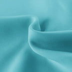 Hiasan Blackout Valance Curtains For Kitchen Solid Room Darkening Rod Pocket Valances For Windows, 42 X 12 Inches Length, Turquoise, 1 Panel