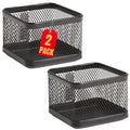 1Intheoffice Mesh Paperclip Holder For Desk, Paperclip Holder Desk Accessories Holder(2 Pack)