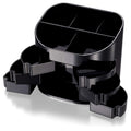 Oic 2200 Series Double Supply Desktop Organizer, Black