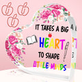 Teacher Appreciation Gift For Women Keepsake Paperweight And Bookmark Set Retirement Thanks Readers Acrylic From Student End Of