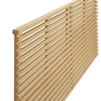 Modway Render Mid-Century Modern Wall-Mount Headboard in Oak, King (U.S. Standard)