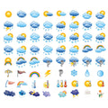 Seasonstorm Cute Face Weather Icon Decor Korean Aesthetic Journal Stickers Scrapbooking Stationery Sticker