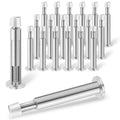 Kolako Door Stops, 20 Pack Spring Door Stop, 4.4 Inch Door Stoppers For Wall, Long Doorstop With Rubber Bumper, Baseboard Door S