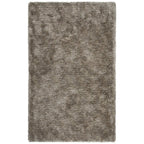 Rizzy Home Alora Decor Oregon 5'X7'6" Solid Shag Beige/Tone On Tone Tufted Area Rug