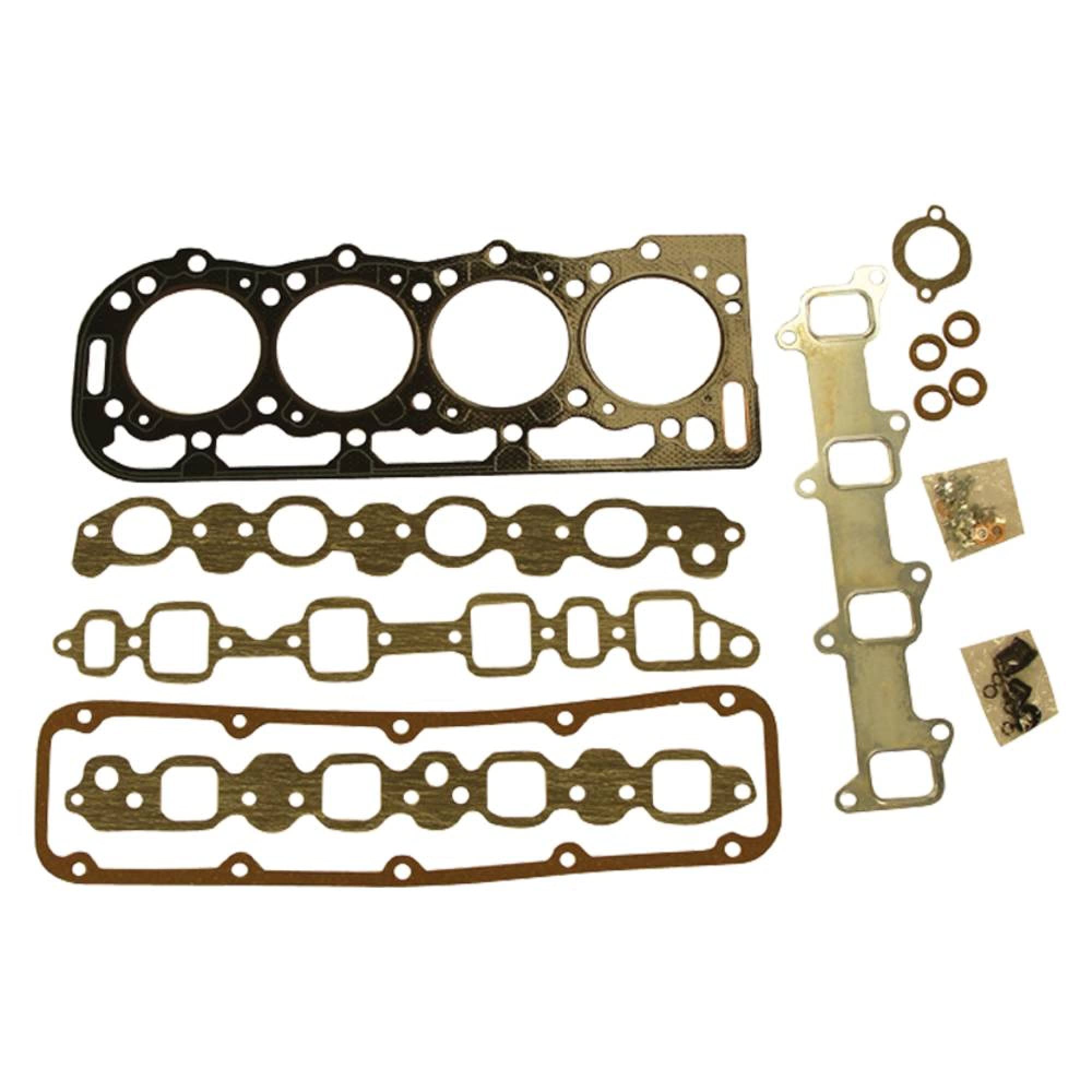 Complete Tractor 1109-1204 Head Gasket Set Compatible With/Replacement For Ford Holland Tractor 256 Di - Head Gasket Set